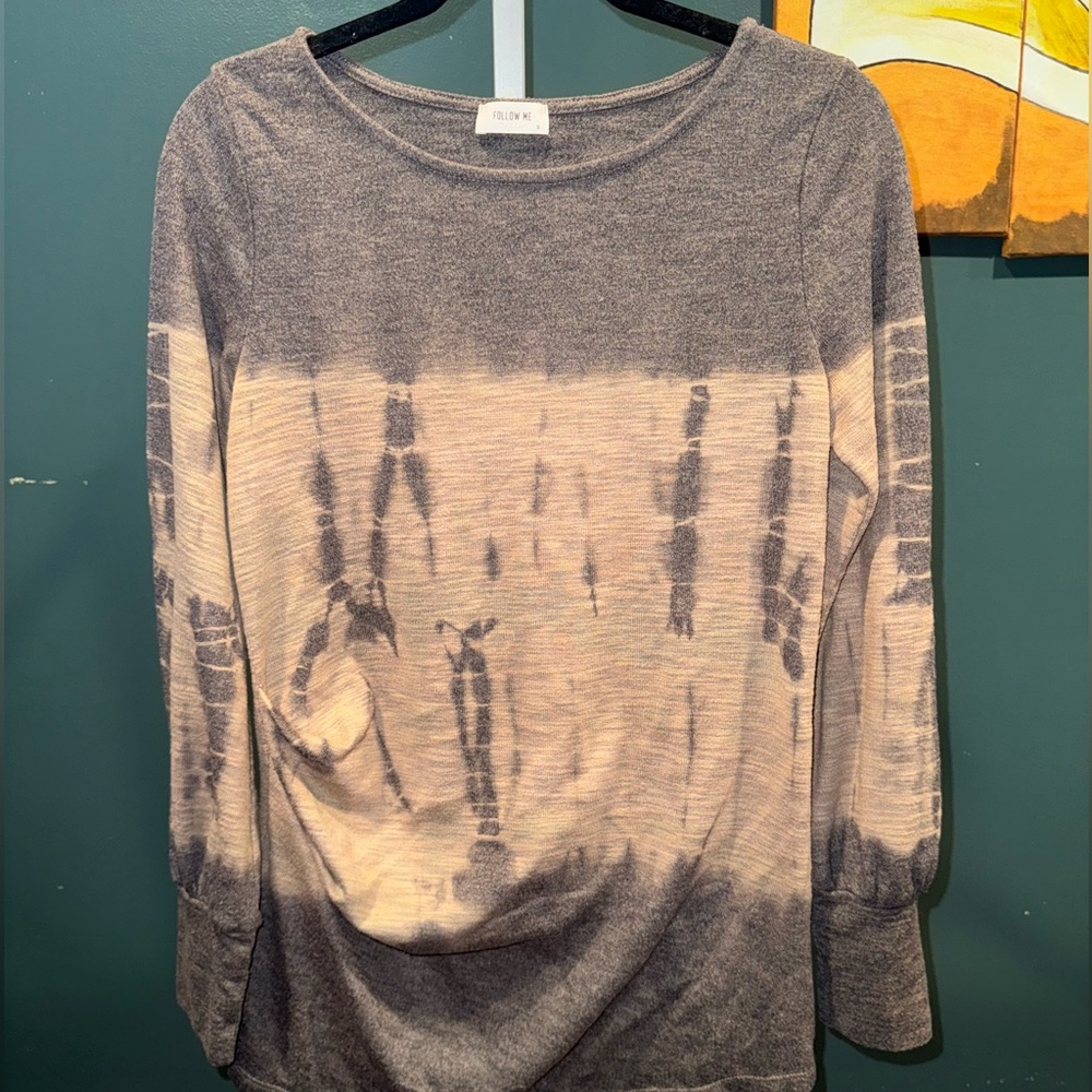 Follow Me Long Sleeve Shirt - Size Small